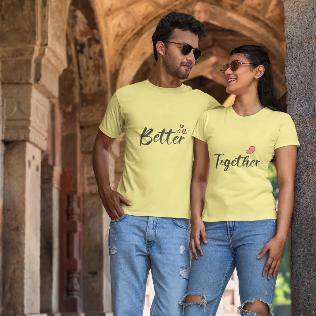 Better-Together Couple T-shirt